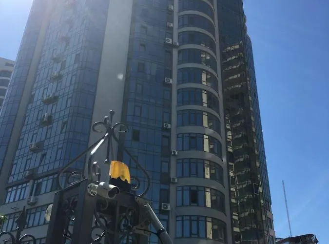 студия с видом на море Plaza Apartament *